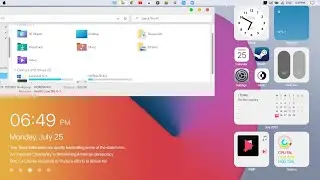Make your Windows 10 look like MACOS|Windows to MACOS