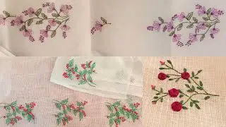Budget Friendly Daily Wear Sarees | Customised  Hand Embroidery  Sarees And Shawl