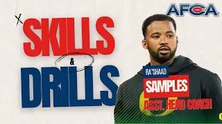 Wide Receiver Skills & Drills | Ra'Shaad Samples, Oregon | Red Light Green Light