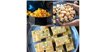 Anjana's Homemade With love is live  mawa burfi/ corn chivda namkeen/ diwali special shkarparre