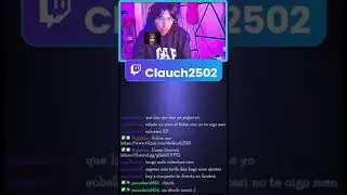 Mi CHAT me ASUSTA en DIRECTO #shorts  Clauch2502 ツ