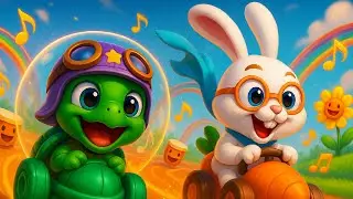 🎵 Turbo Peques: Carrera Musical M&aacute;gica 🚗✨ Canci&oacute;n Divertida by BrightTales
