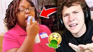 This LADY Is Addicted To Drinking AIR FRESHENER...