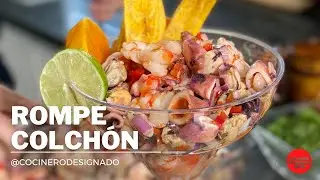Rompe colchón con Karen Martello y el Cocinero Designado #salpicondemariscos