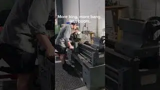 Quick problem solve today. #machinist #manual #machine #lathe #factory #madeinaustralia
