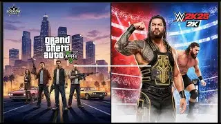 GTA5 & wwe2k25 omg gameplay #wwe #gaming #wwe2k25  #livestream #shortvideo
