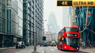 Walking in London 2025 | City Streets & Landmarks - 4K HDR