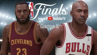 NBA HISTORIC FINALS: 2016 CAVS vs 96 BULLS GAME 1 | NBA 2K25