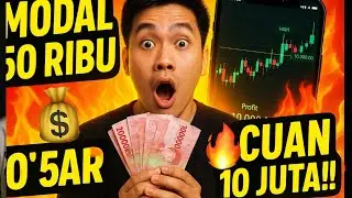 🔴CARA TRADING RUBIK TRADE | MODAL 50 RIBU PROFIT 10 JUTA‼️#rubiktrade #trading