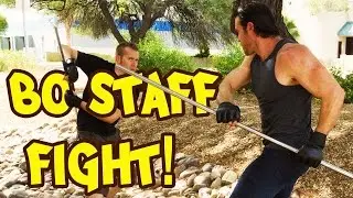 Bo Staff Fight: Steel vs. Solid Aluminum Hexagon