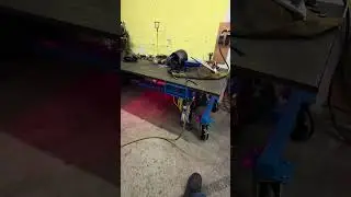 Сварочный стол с 4-мя пневмоподушками, диско-шаром и всем остальным наконец-то готов.