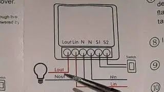 Como ligar mini smart switch 127/220 volts