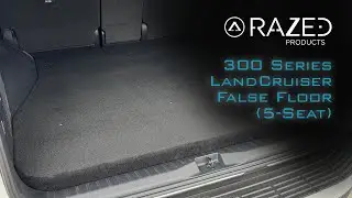 Toyota Land Cruiser 300 Series False Floor Installation