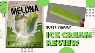 YUMMY MELONA Honeydew Melon Ice Cream | Binggrae | First Impression & Honest Review