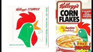 Cornflakes Stumpers Puzzles & Advert (1987)