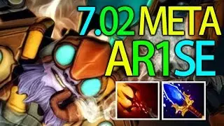 7.02 IMBA Magic Burst Tinker Dagon Scepter by Arise Dota 2