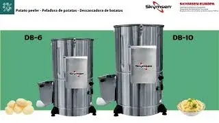 DB-10 e DB-6 I Descascador de batatas Skymsen