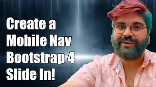 How to Create a Bootstrap 4 Mobile Navbar That Slides In from the Left