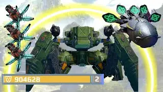 [WR] 900000 Shield Jaeger Gameplay - NEW Northlight Mothership | War Robots