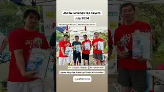JASTA Rankings Top players.  #adaptive #adaptivesport #adaptivetennis #parastandingtennis #tennis