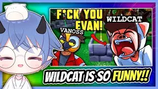 &laquo;ДИКАЯ КОТЁНКА ТАКАЯ СМЕШНАЯ!!&raquo; | VTuber РЕАКЦИЯ на &laquo;Ваносс 11 минут подряд издевается над своими...