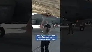 308th Fighter Squadron F-35s conduct flight operations at Luke AFB #short #shorts