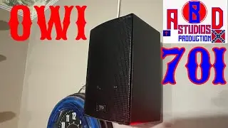 OWI-701 wall mount speaker review and test