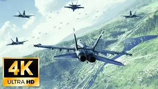 Battlefield 2042 : F/A-18 Super Hornet VS 24 Planes | RTX 4080 SUPER ( 4K Ultra RTX ON + DLSS ON )
