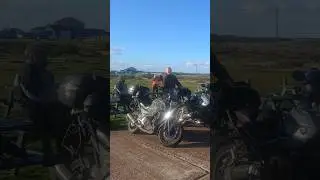 ATOM Bonfire Burn up ride to Dungeoness. #royalenfield #wintersun #bmwmotorcycle #hondamotorcycles