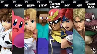 Super Smash Bros Ultimate Battle At Golden Plains And Gaur Plain