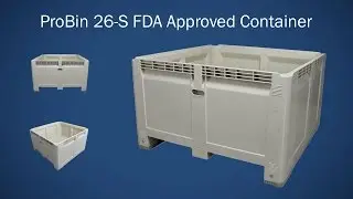 Macro 26-S ProBin Food Processing Container