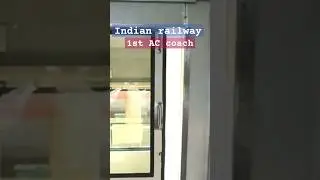 1st AC coach super journey#accoach #indianrailway#highspeedtrain