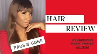 AMAZON HAIR REVIEW UNDER $20 |VIGOROUS BEAUTY WIG REVIEW