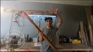 Arpón en madera de teka para pescasubmarina 