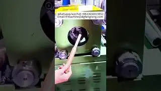 hydraulic metal six dies copper tube pointing machine #machine #metal #copper #hydraulic #factory