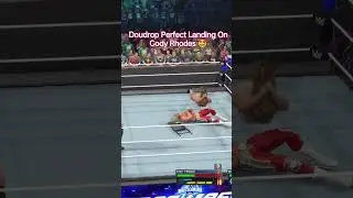 Doudrop Perfect Landing On Cody Rhodes 🤩#doudrop #codyrodes #bikini #bobbylashley
