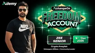 Join Zee Senior &ndash; Crypto Analyst & XchangeOn  coming next. good news today live meeting, don't miss