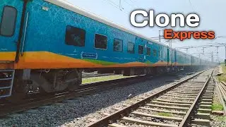 रफ्तार-ए-ग़दर🔥|| 09465 Ahmedabad - Darbhanga Clone Express ||