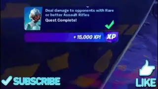 Deal Damage to Opponents with Rare or Better Assault Rifles - Fortnite