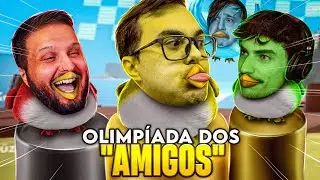 Fizemos uma PintOlimpiadas dos Amigos - Feather Party