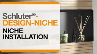 How to install the Schluter&reg;-DESIGN-NICHE