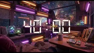 ADHD Focus Timer 40/10 | Brown Noise for Work, Cat Purrs for Breaks