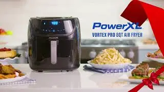 PowerXL Vortex Pro Air Fryer 8QT Holiday RT