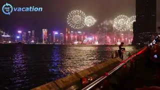 Hong Kong 4K UHD Timelapse with FIreworks NYE 2017