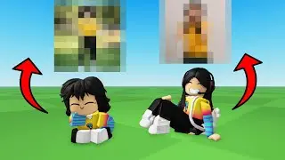 JUGAMOS CON NUESTROS CUERPOS DE LA VIDA REAL EN ROBLOX | paolazgames