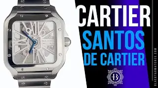 Cartier Santos de Cartier Skeleton WHSA0015