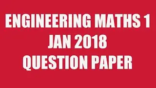 Engineering Mathematics 1 | Engineering maths old question paper | Ma8151 | Vincent Maths