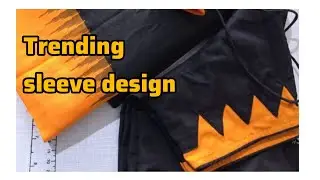 Blouse Scallop sleeve design 😍/traning sleeve design 🎉 easy method 😍
