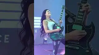 LarissaLiverir Queen 👑🎸||  noise Soundcheck 🎸#guitar #guitarcover #guitarsolo #music #guitarplayer