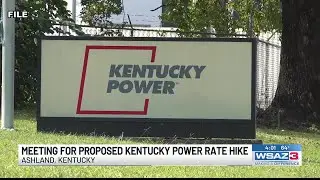 Meeting for proposed Kentucky Power rate hike